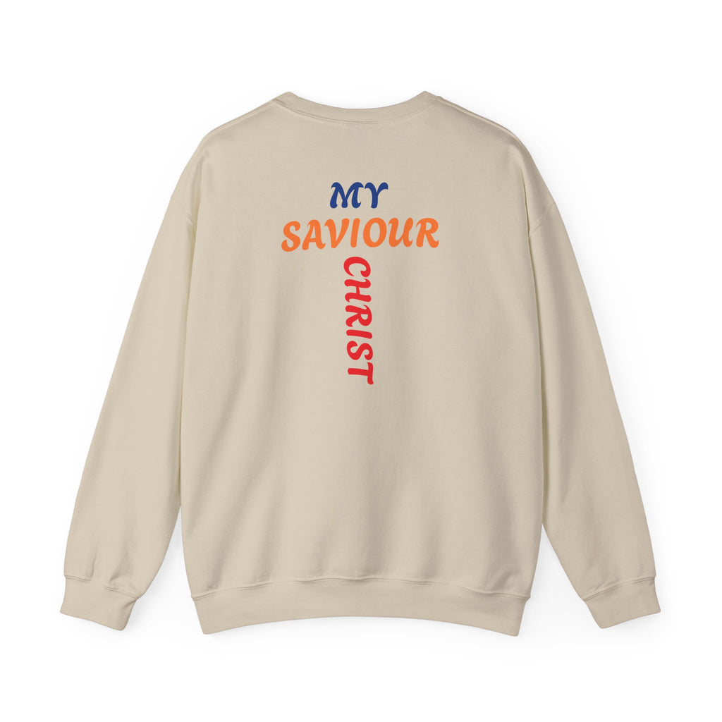 Mutige Worte: Mein Erlöser Christus – Christliches Unisex-Sweatshirt | Das Original, Faithwear