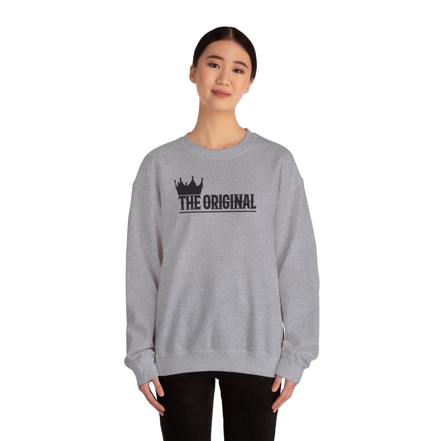 THE ORIGINAL (black) Unisex Sweatshirt