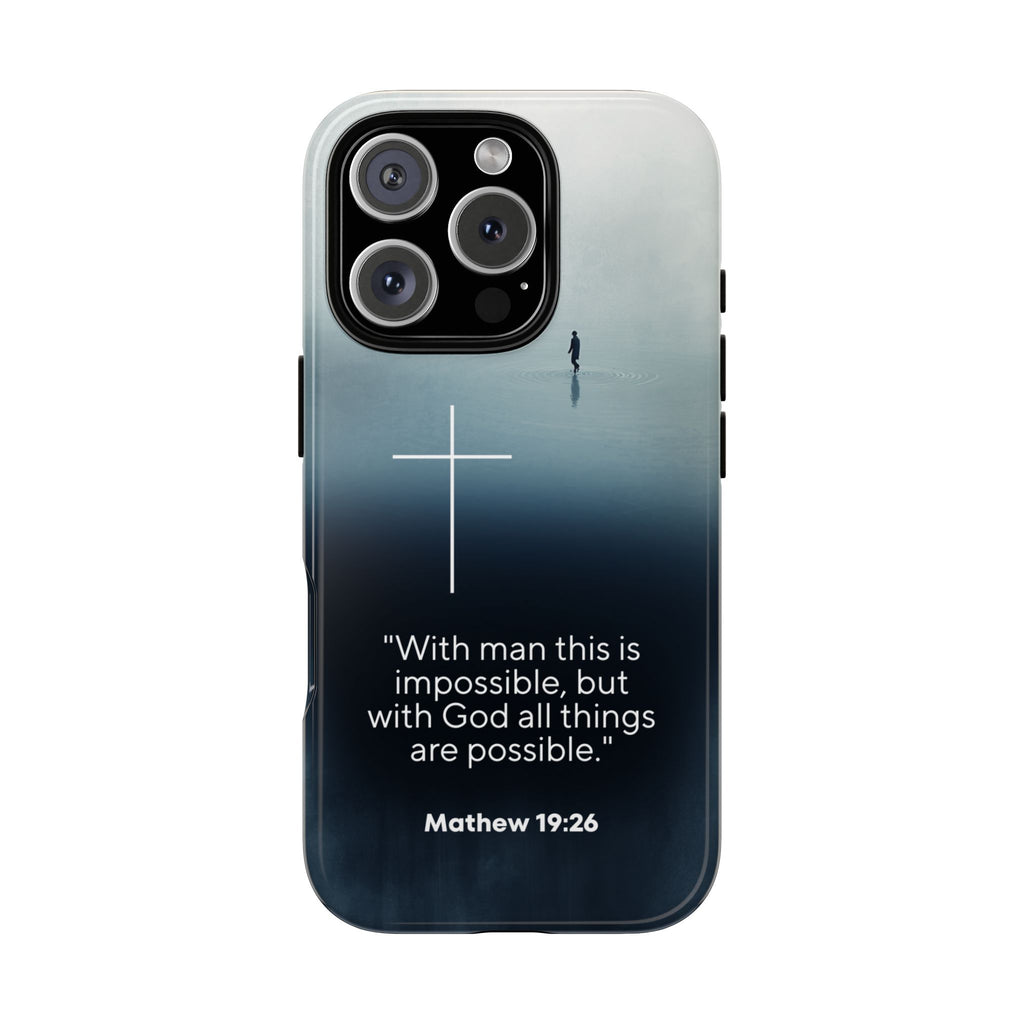 "All things possible" Tough Cases - The Original, Streetwear with purpose