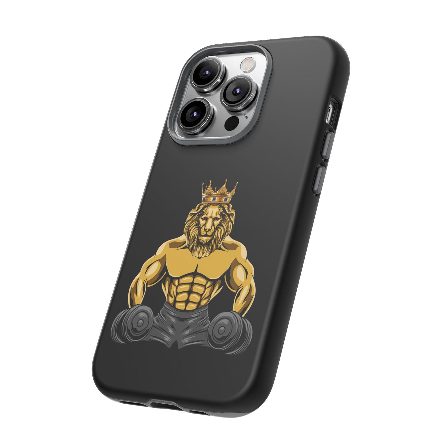 MUSCLE LION (grey) Cover