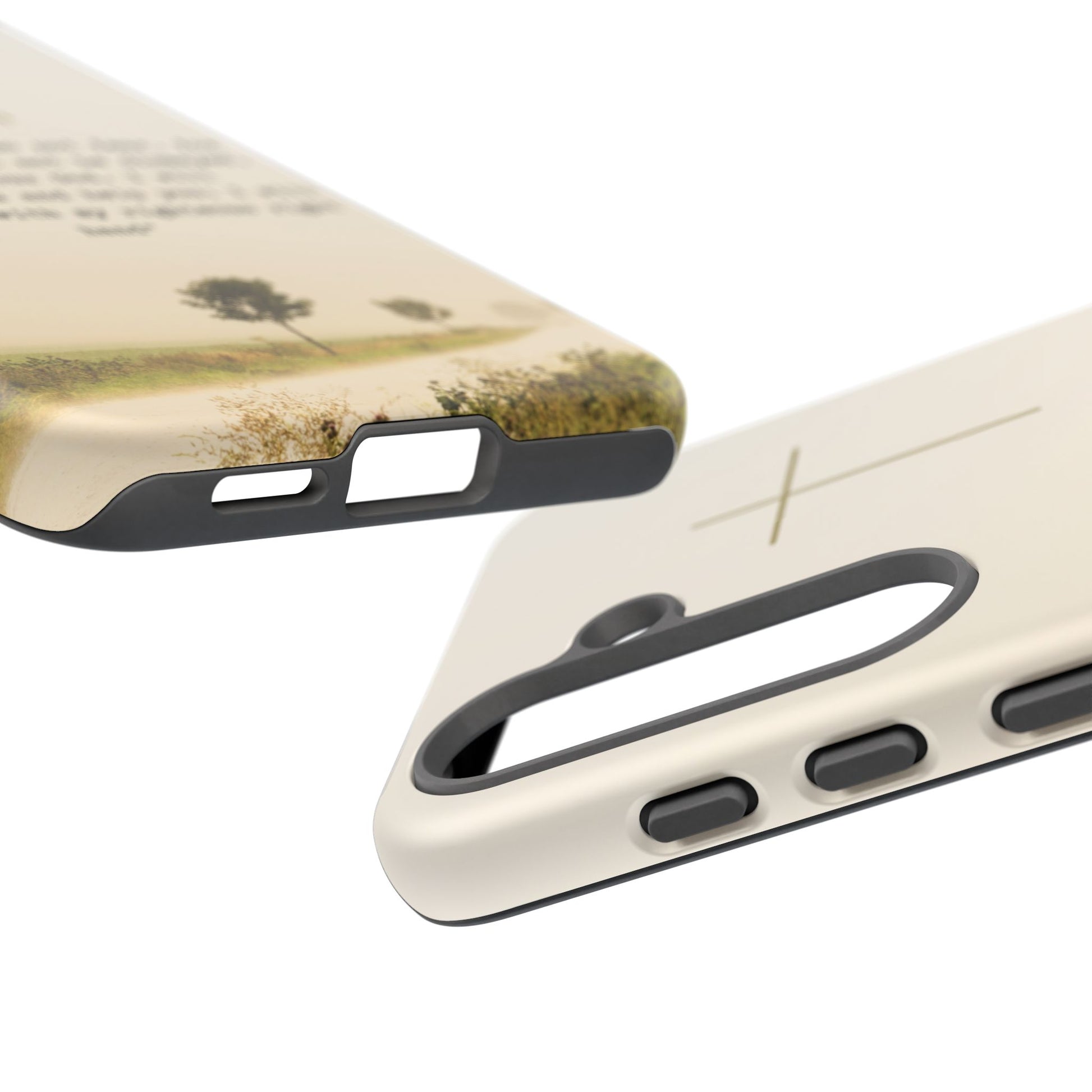 Christian Cross Phone Case with Isaiah 41:10 —The Original, Inspirational Protective iPhone Cover