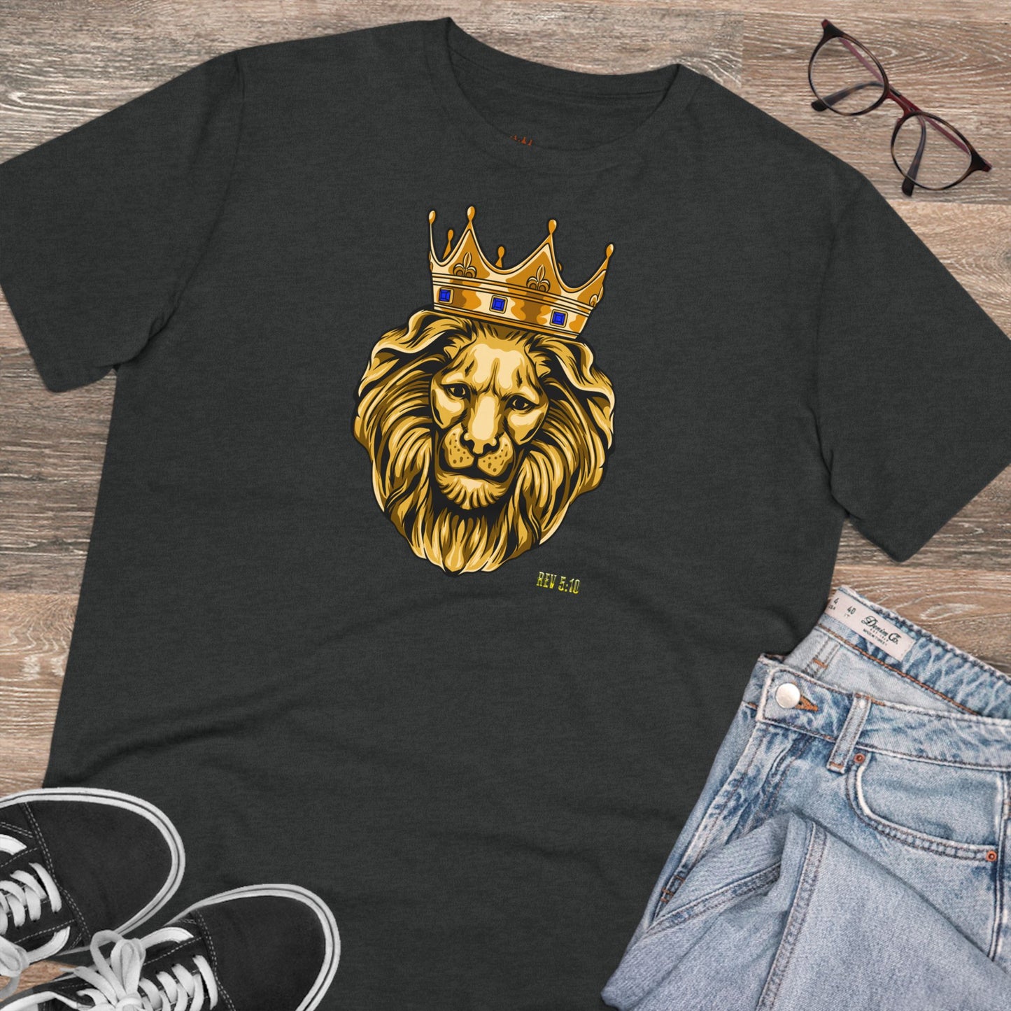 Camiseta orgánica LEÓN DE ORO