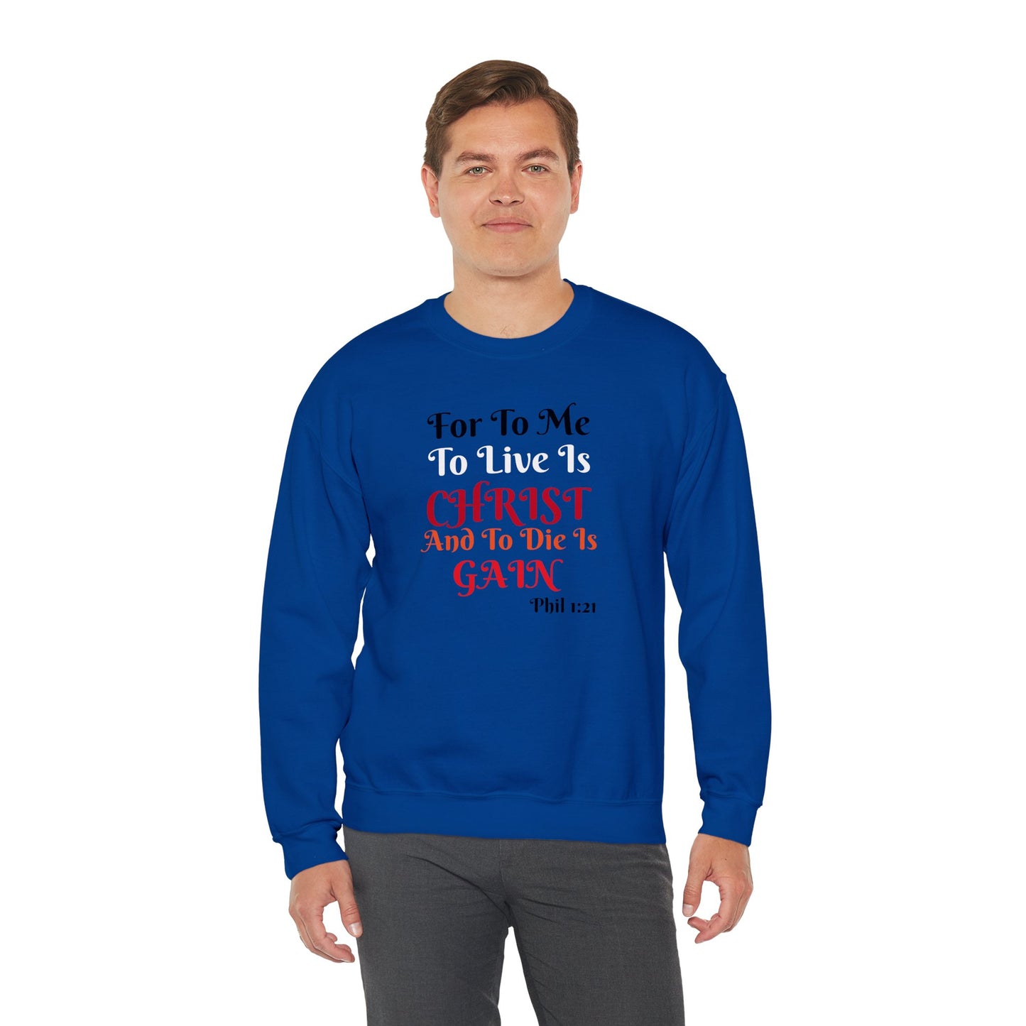 Born Again Christian Crewneck Sweatshirt - Unisex