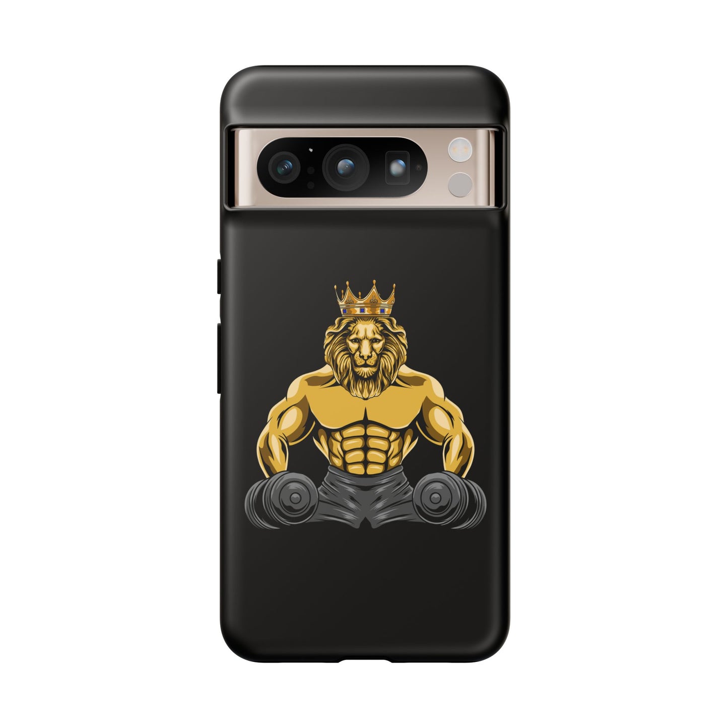 MUSCLE LION (grey) Cover