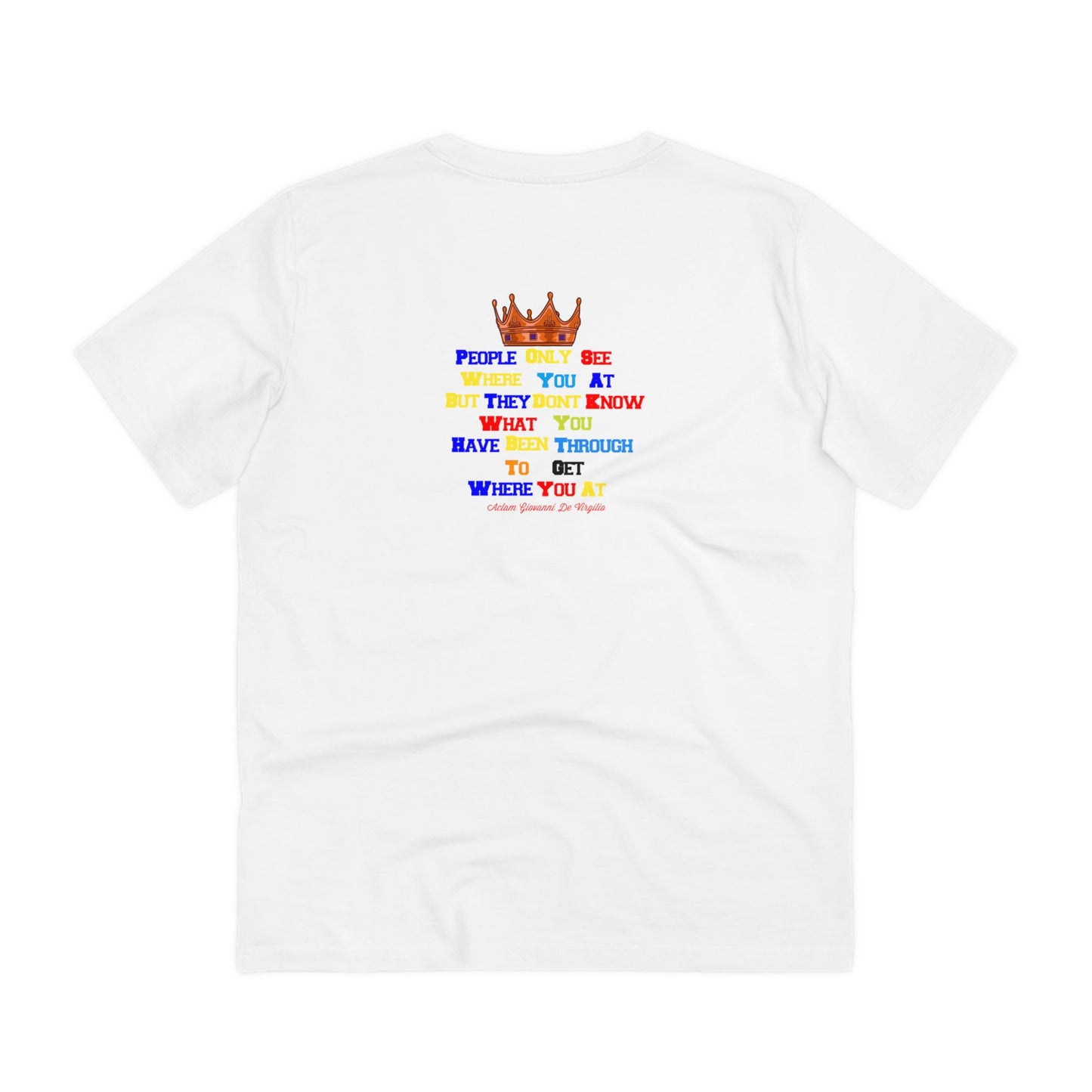 Camiseta orgánica Verdad (colores)