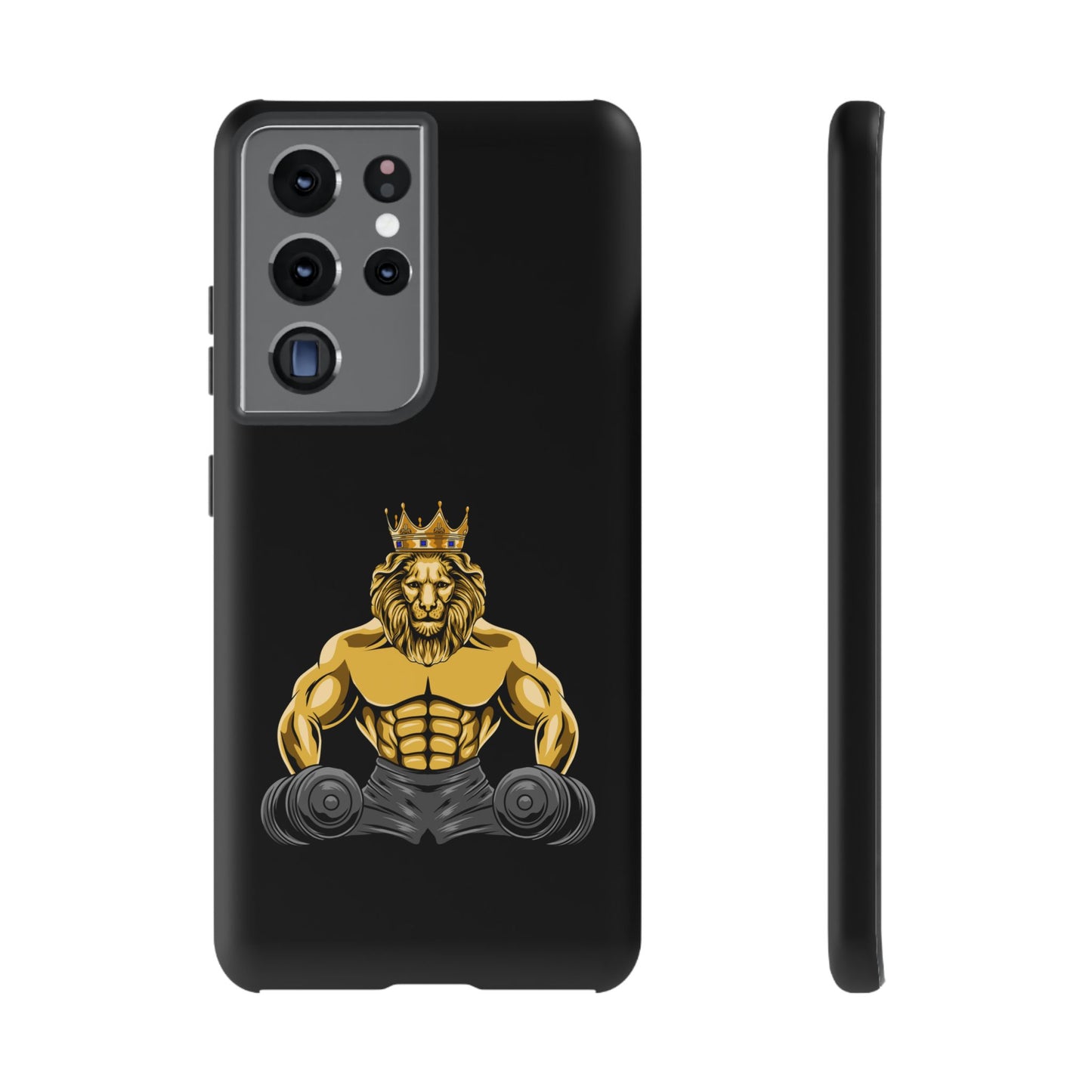 MUSCLE LION (grey) Cover