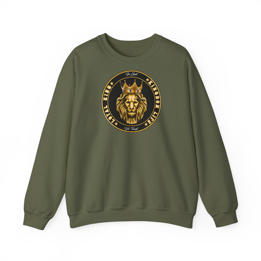 LOYAL KING – Kristen Sweatshirt til Mænd | The Original Faithwear