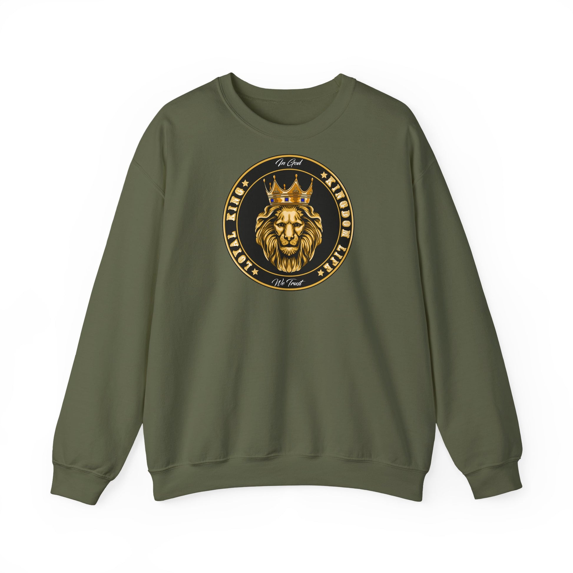 LOYAL KING – Men’s Christian Sweatshirt | The Original Faithwear