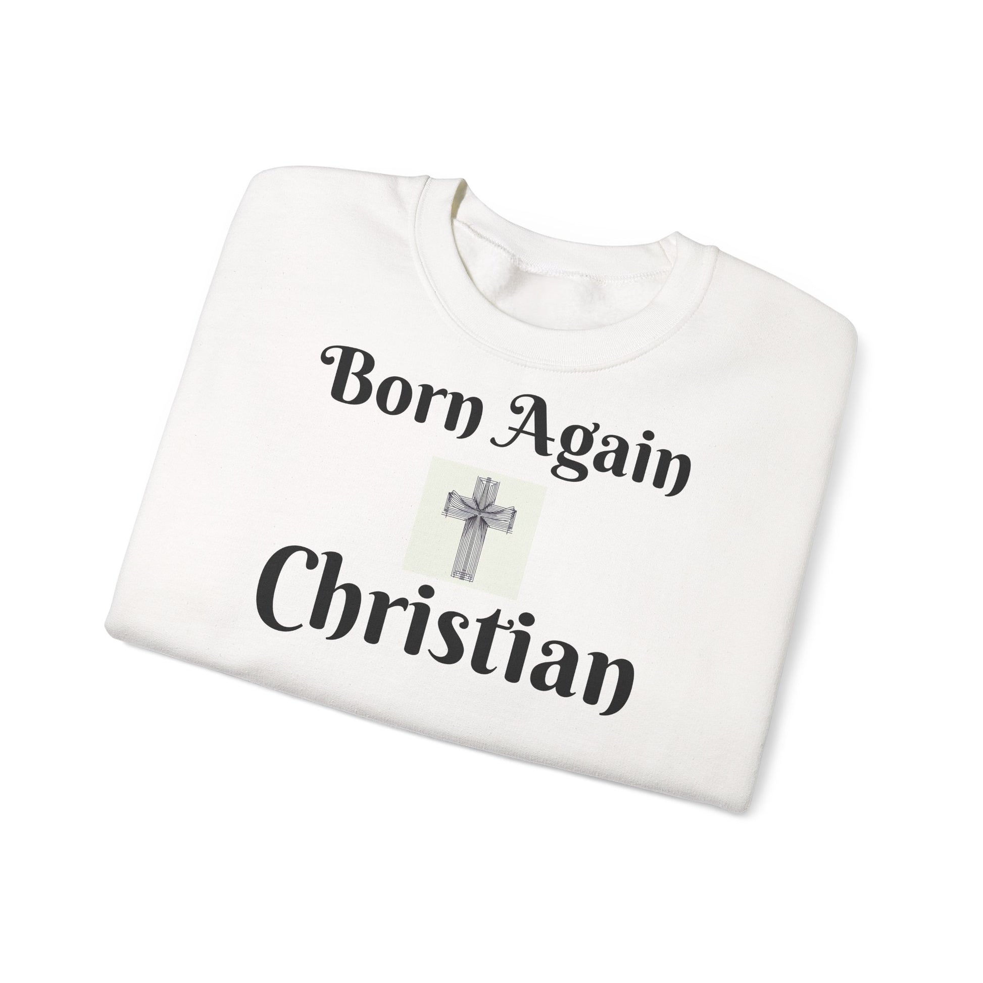 LÍNEAS ATREVIDAS: Nacido de Nuevo – Sudadera Cristiana Unisex | La Original