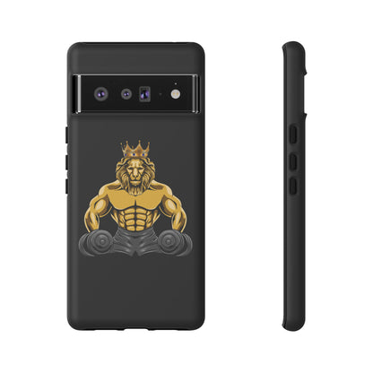 MUSCLE LION (grey) Cover