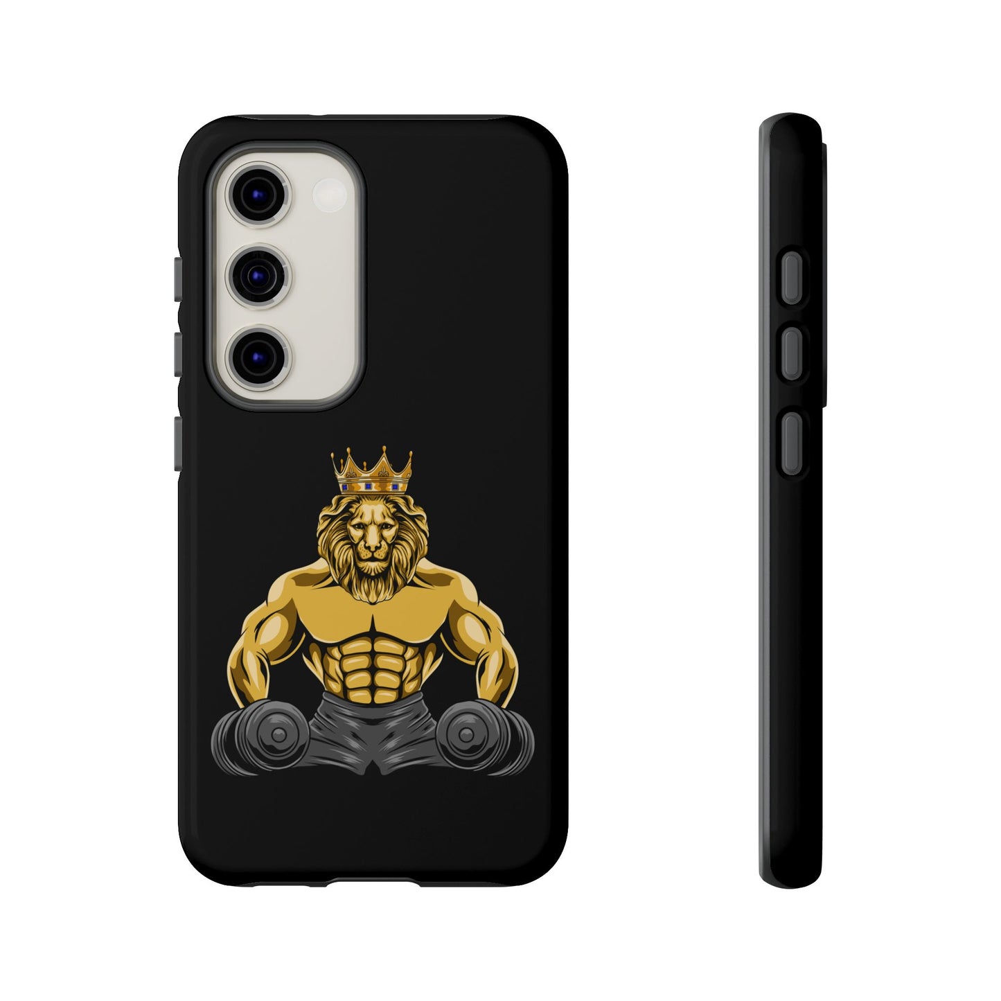 MUSCLE LION (grey) Cover