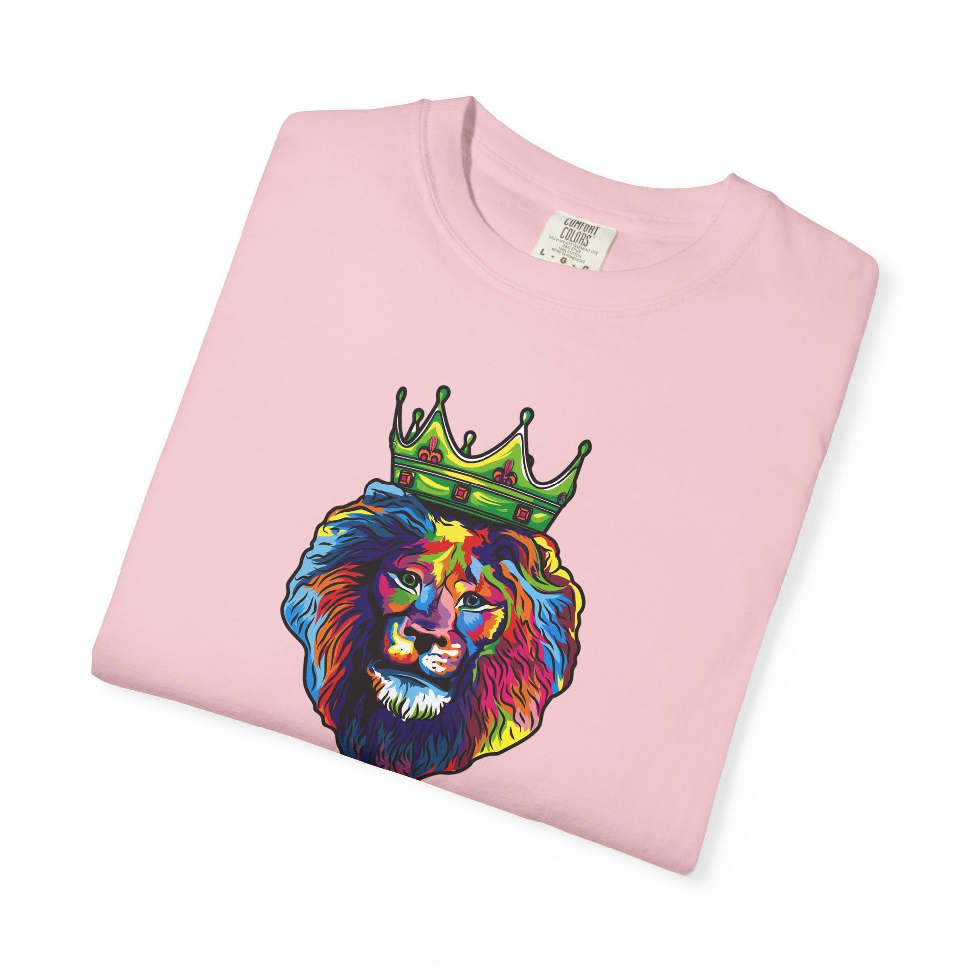COLOR LION T-Shirt — "Free Style Faith" Colorful Tee - The Original