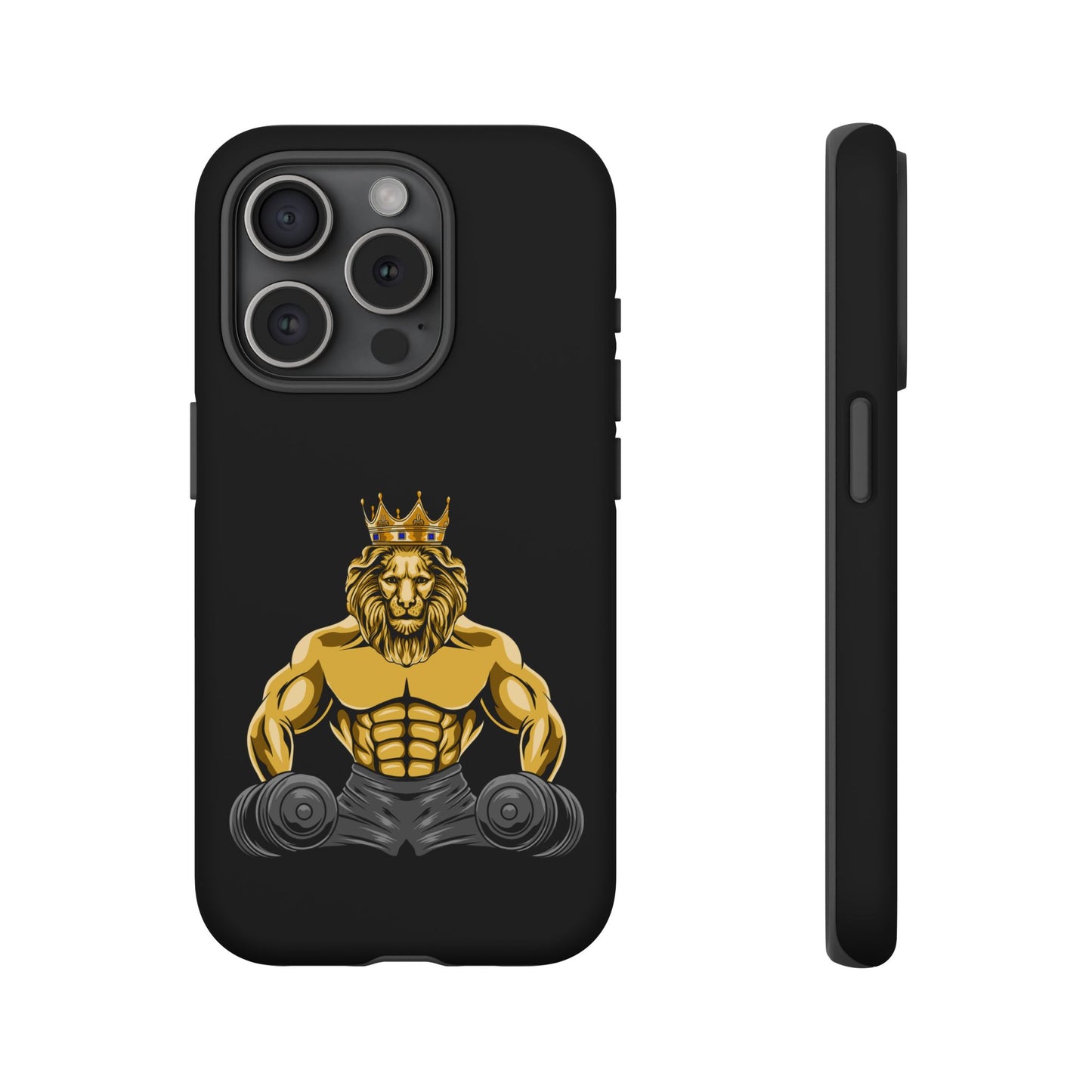 MUSCLE LION (grey) Cover