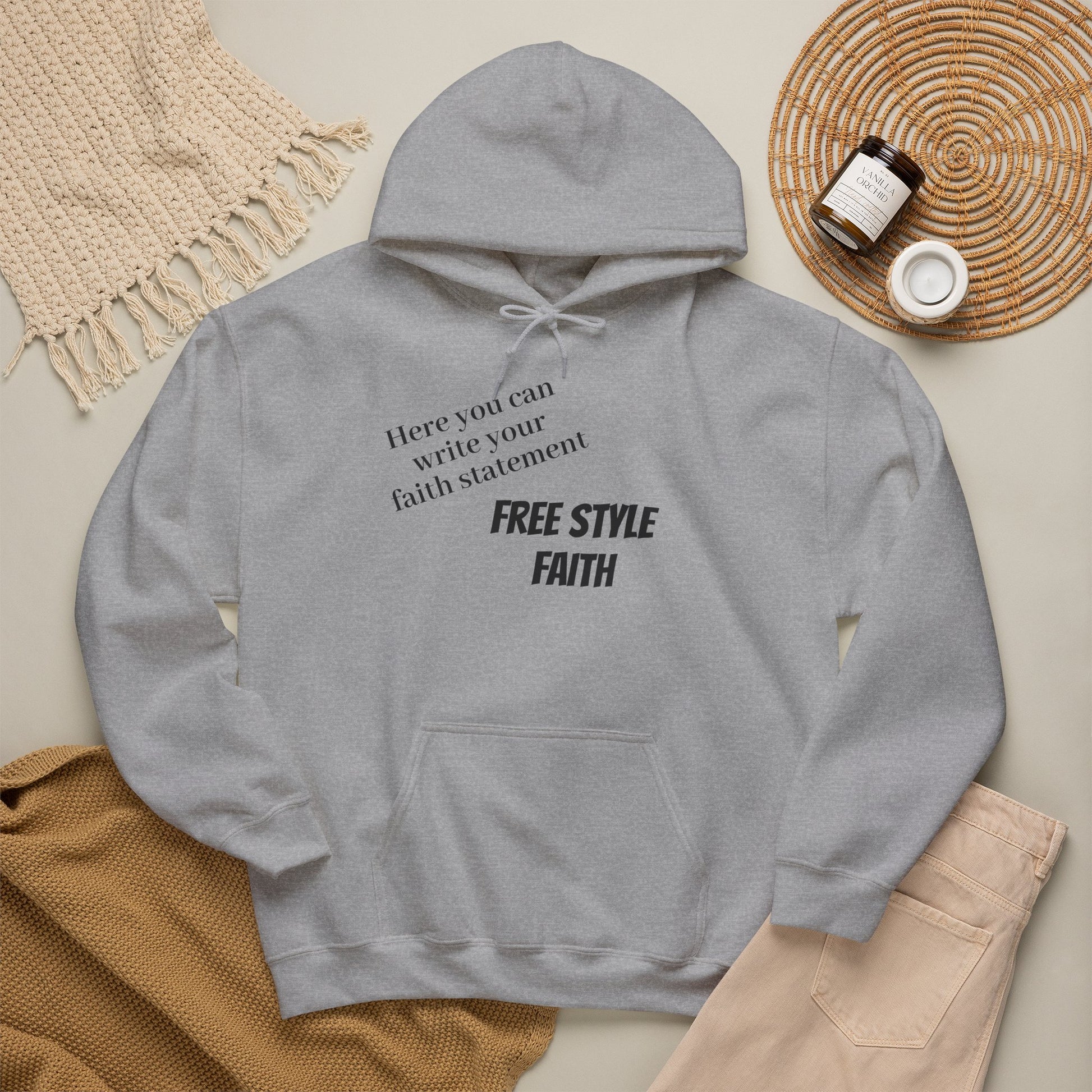 FREE STYLE FAITH Custom kristen Sweatshirt – The Original – faithwear – streetwear with purpose
