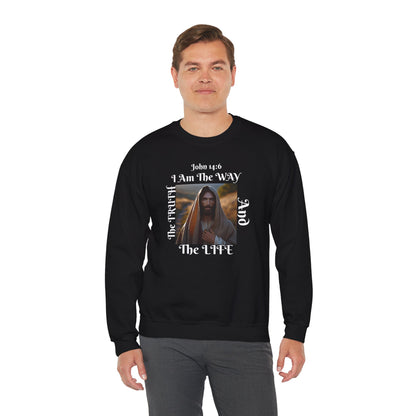 Born Again Christian Crewneck Sweatshirt - Unisex The way