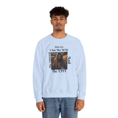 Born Again Christian Crewneck Sweatshirt - Unisex The way