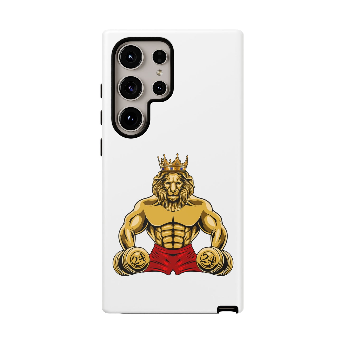 MUSCLE LION (red+24) Cover