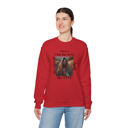 Born Again Christian Crewneck Sweatshirt - Unisex The way