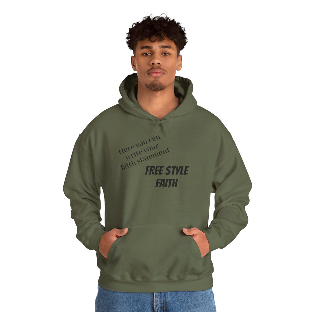 FREE STYLE FAITH Custom kristen Sweatshirt – The Original – faithwear – streetwear with purpose