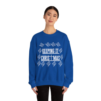 Crewneck Sweatshirt - Keeping Christ in Christmas Design