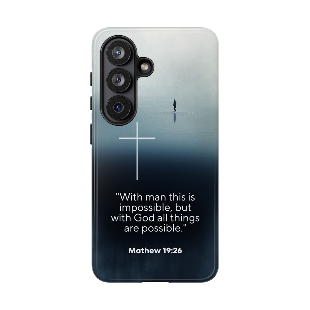 "All things possible" Tough Cases - The Original, Streetwear with purpose