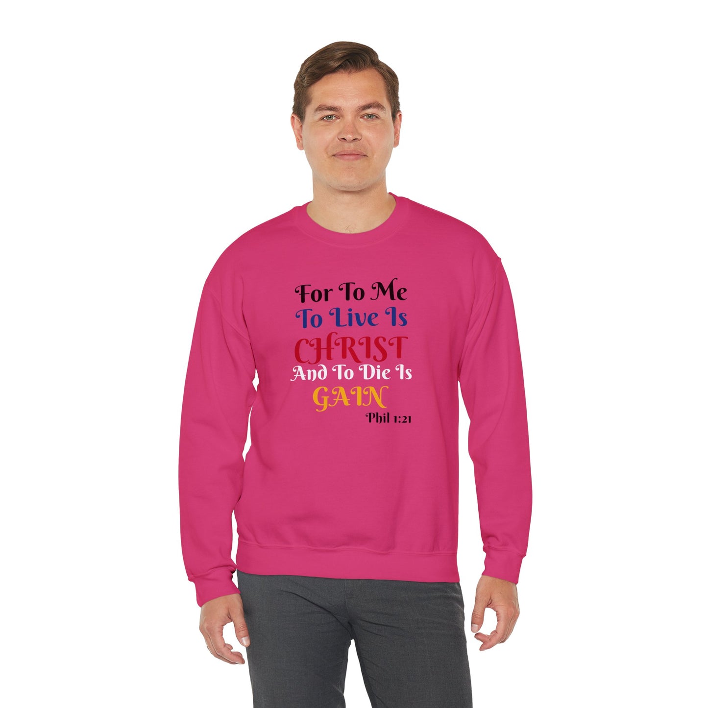 Born Again Christian Crewneck Sweatshirt - Unisex