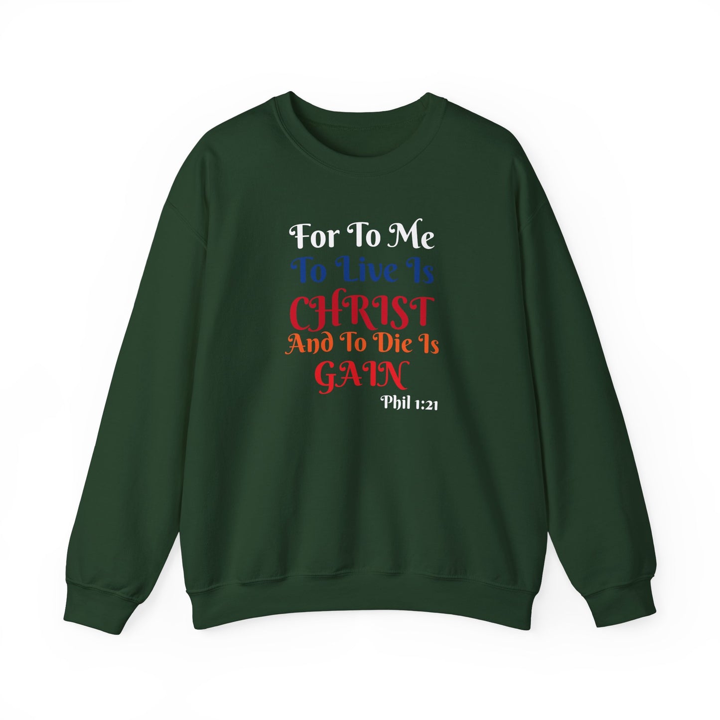 Born Again Christian Crewneck Sweatshirt - Unisex