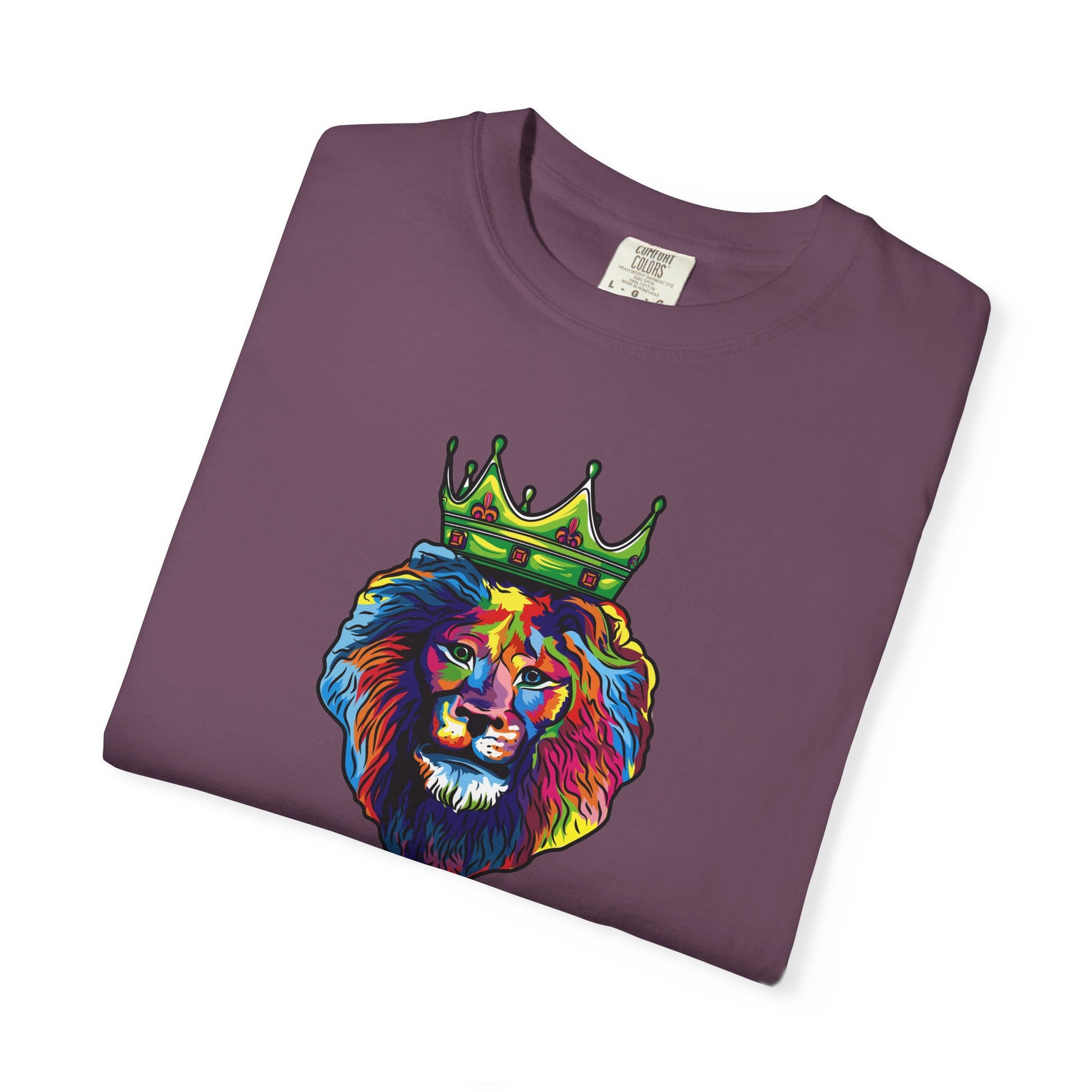 COLOR LION T-Shirt — "Free Style Faith" Colorful Tee - The Original