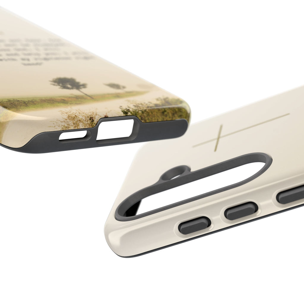 Christian Cross Phone Case with Isaiah 41:10 —The Original, Inspirational Protective iPhone Cover