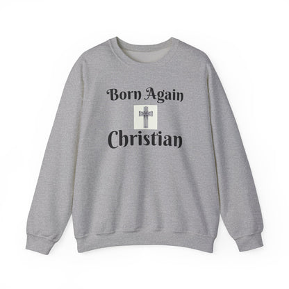 Born Again Christian Crewneck Sweatshirt - Unisex