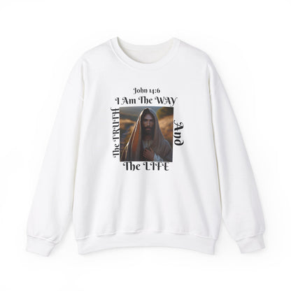 Born Again Christian Crewneck Sweatshirt - Unisex The way