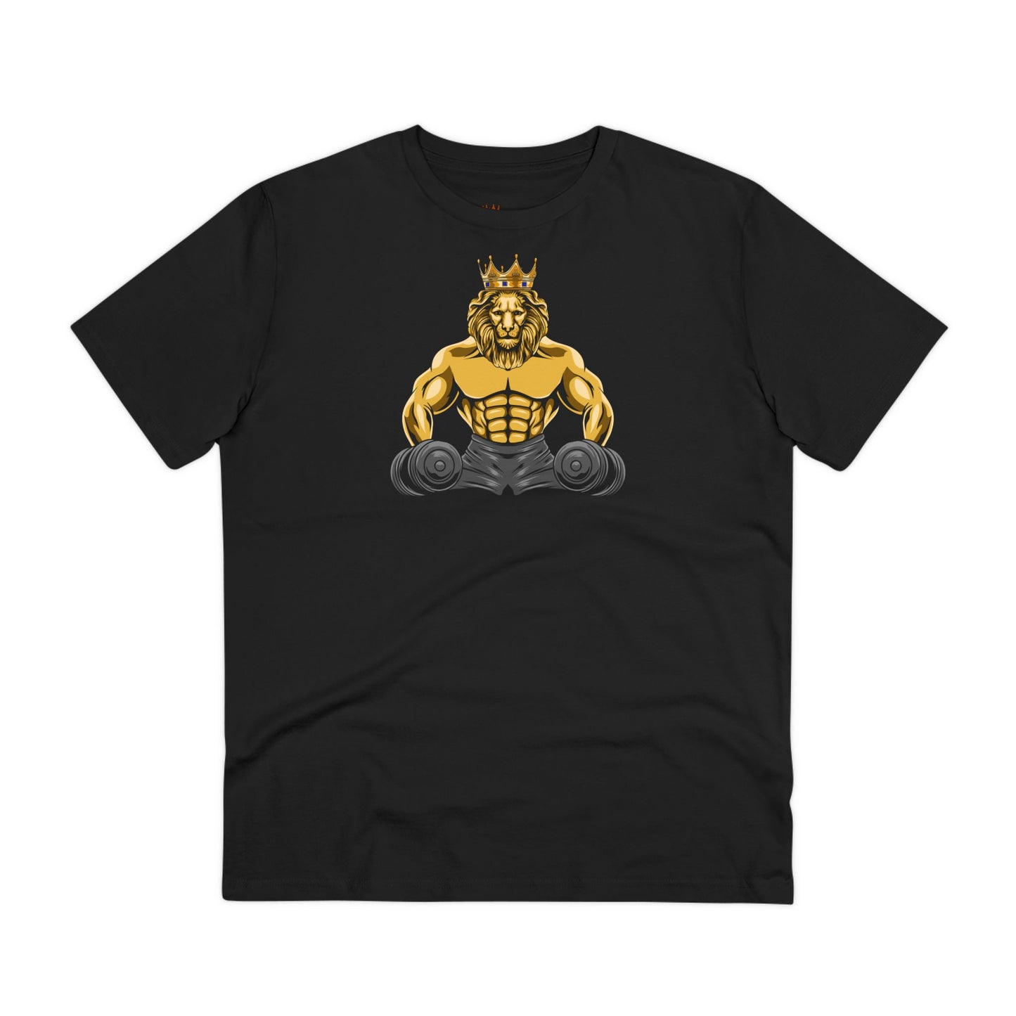 MUSCLE LION (loyal) Organic T-shirt