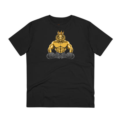 MUSCLE LION (loyal) Organic T-shirt