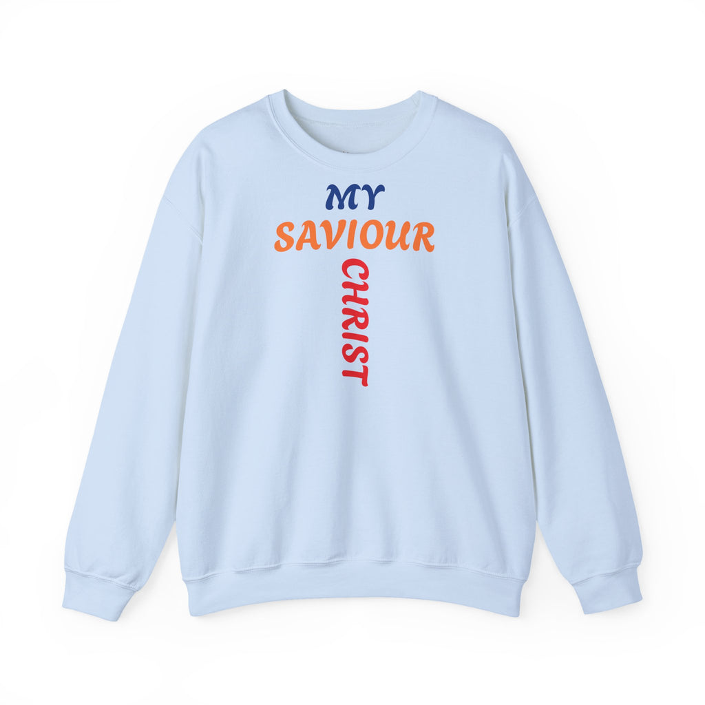 Mutige Worte: Mein Erlöser Christus – Christliches Unisex-Sweatshirt | Das Original, Faithwear