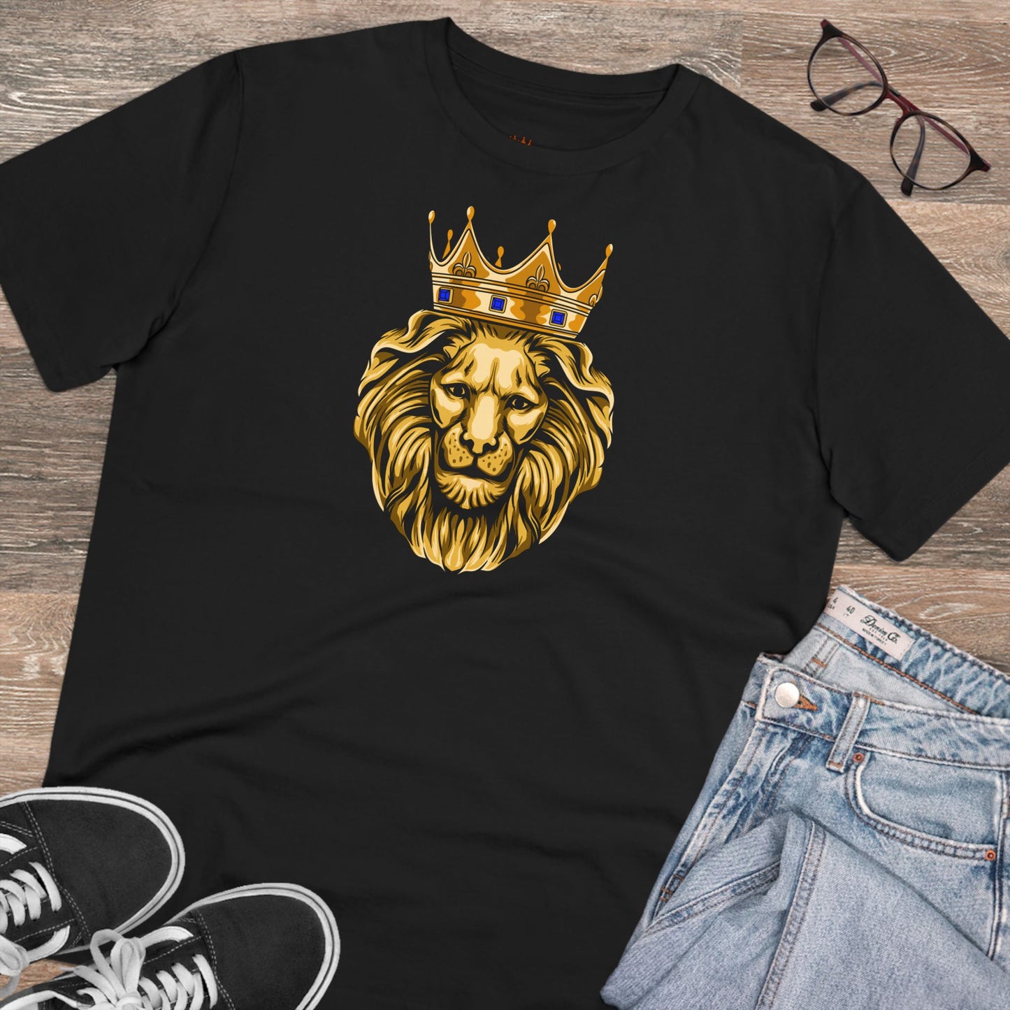 Camiseta orgánica LEÓN DE ORO