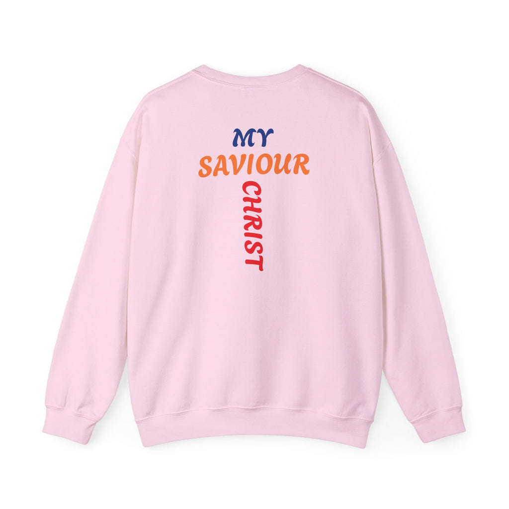 Mutige Worte: Mein Erlöser Christus – Christliches Unisex-Sweatshirt | Das Original, Faithwear
