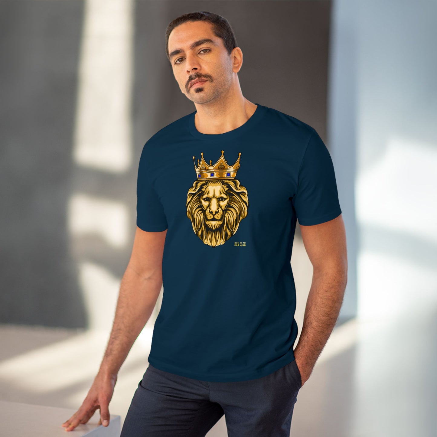 Camiseta orgánica LEÓN DE ORO