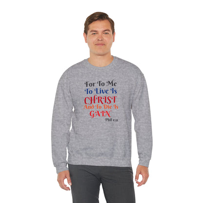 Born Again Christian Crewneck Sweatshirt - Unisex