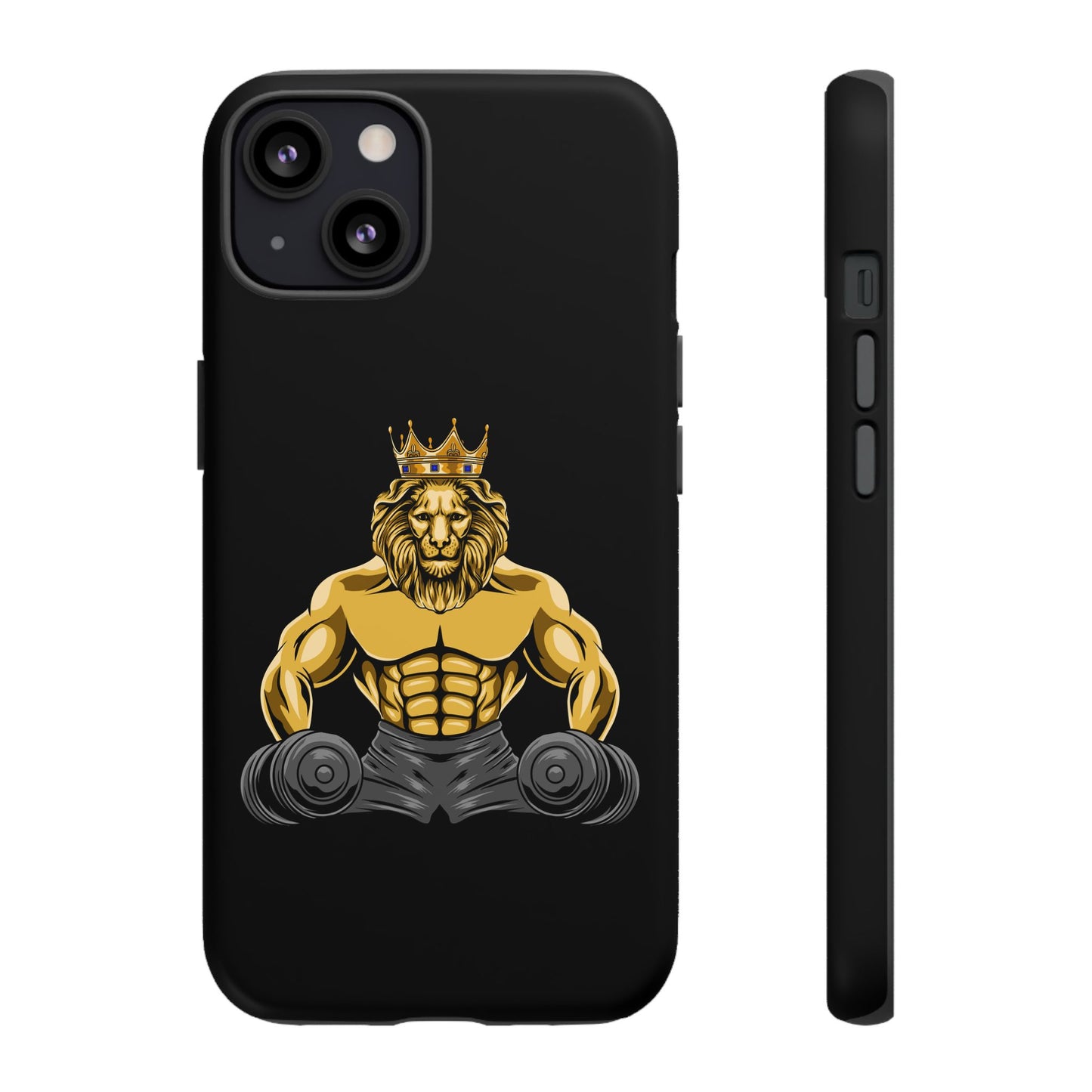 MUSCLE LION (grey) Cover