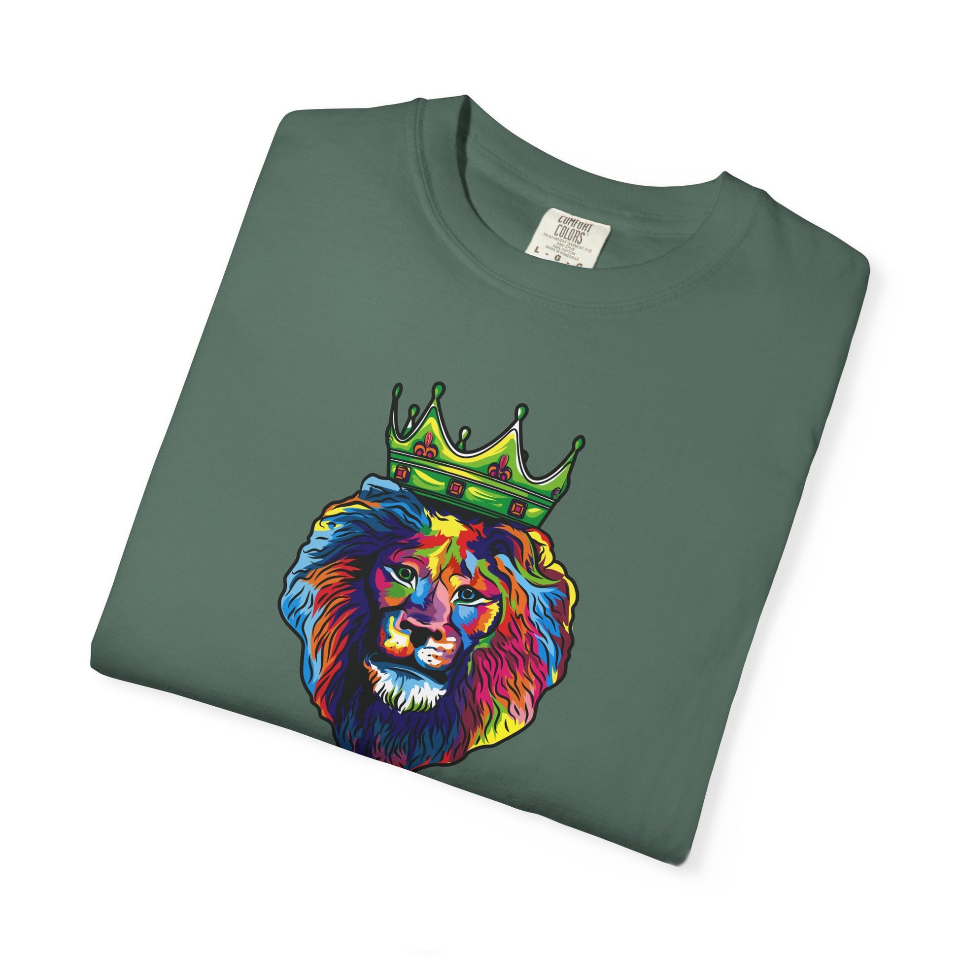 COLOR LION T-Shirt — "Free Style Faith" Colorful Tee - The Original