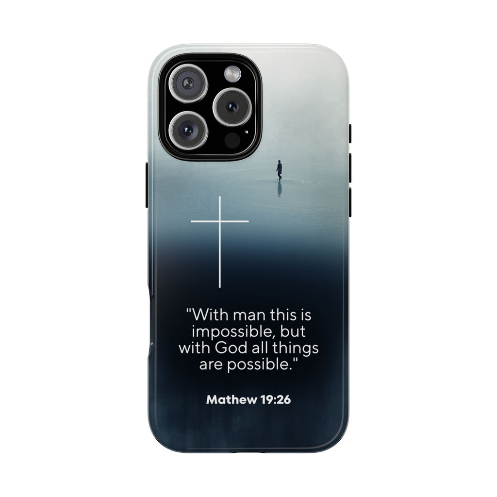 "All things possible" Tough Cases - The Original, Streetwear with purpose