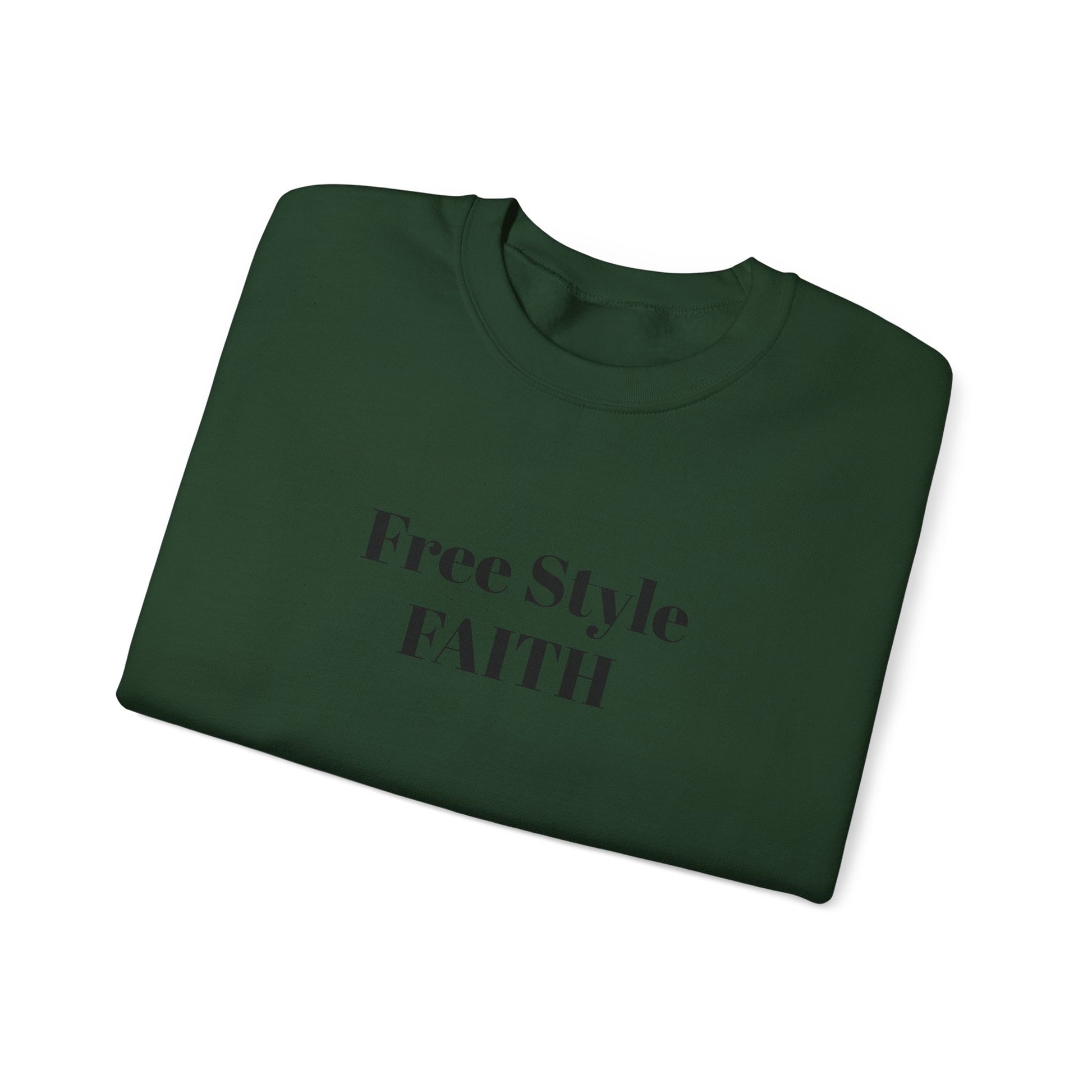 FREE STYLE FAITH Custom Kristen Sweatshirt – The Original – faithwear – streetwear with purpose