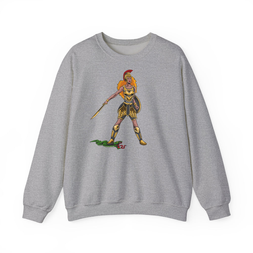 "The woman of faith" på sweatshirt