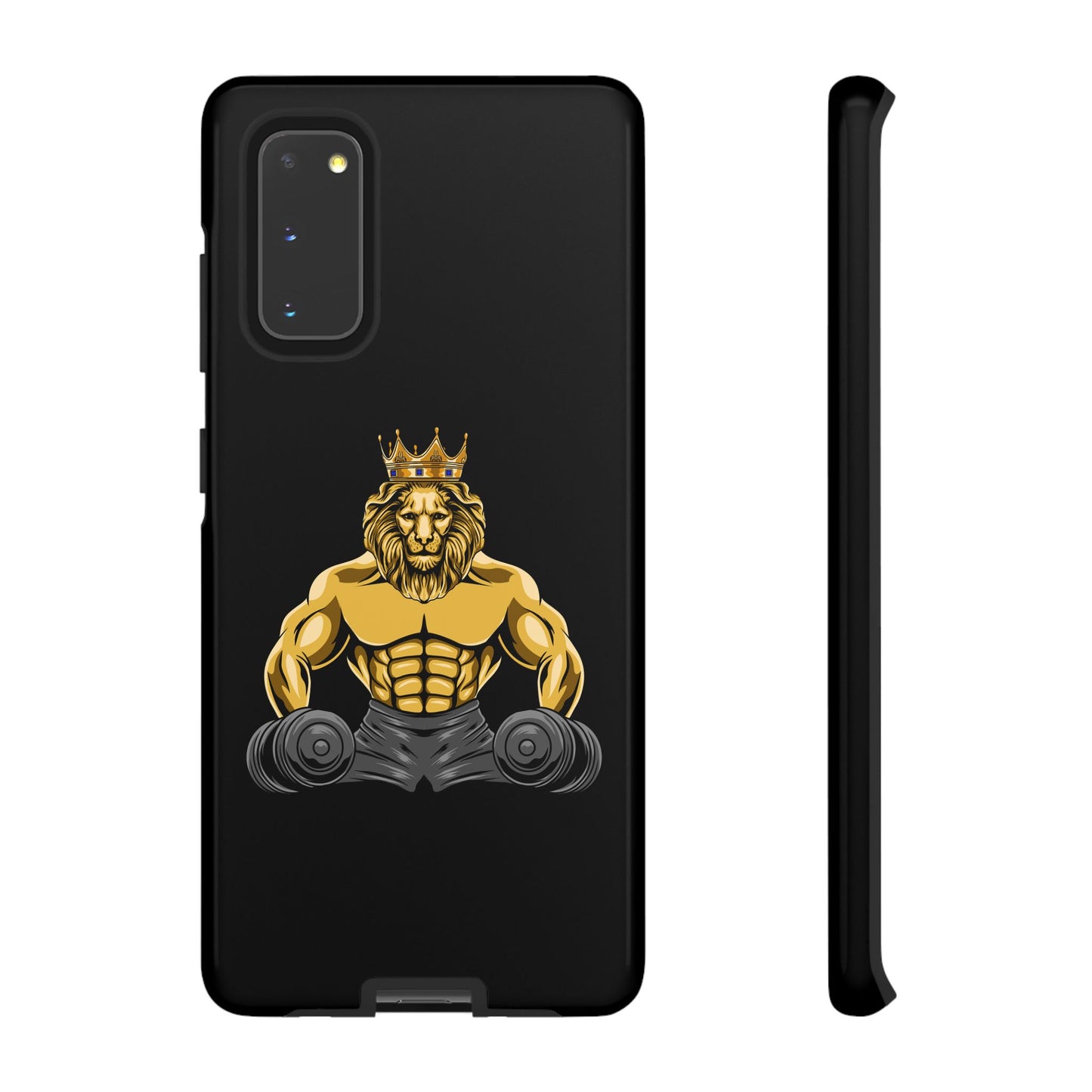 MUSCLE LION (grey) Cover