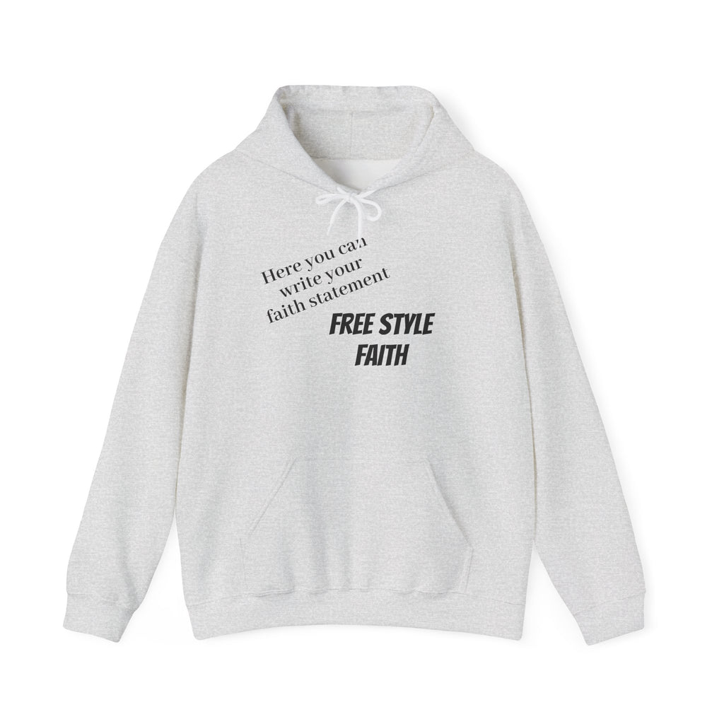 FREE STYLE FAITH Custom kristen Sweatshirt – The Original – faithwear – streetwear with purpose