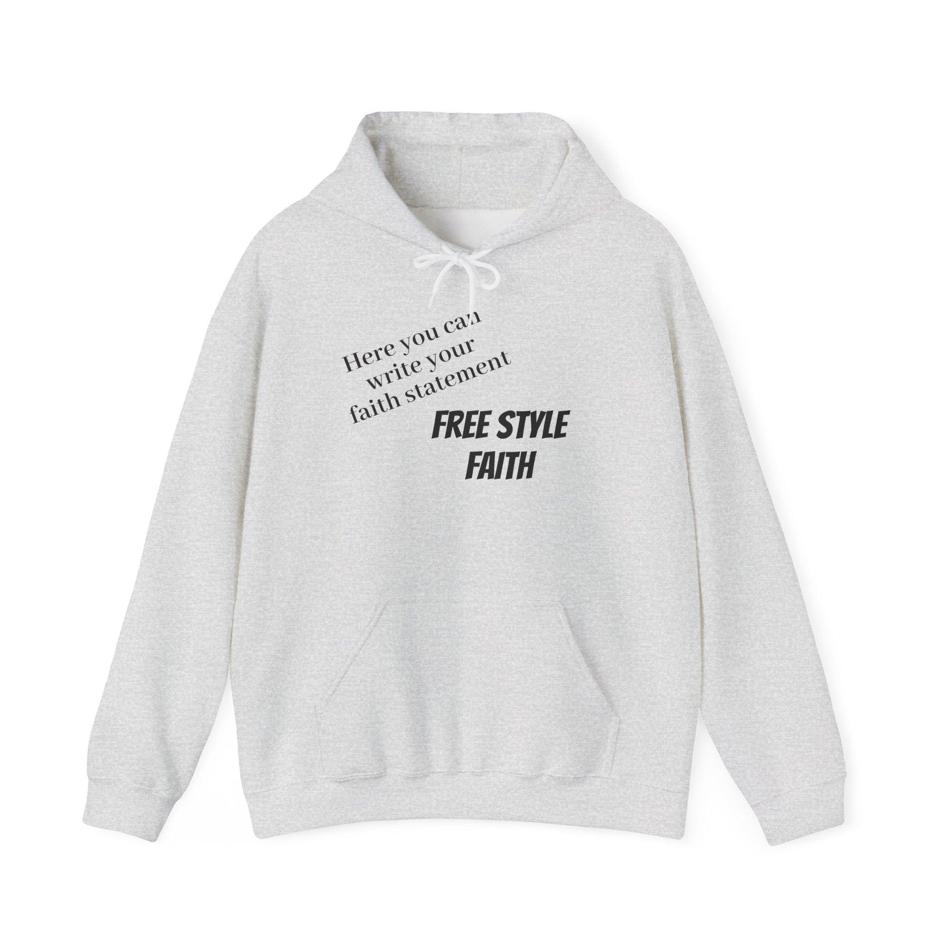 FREE STYLE FAITH Custom kristen Sweatshirt – The Original – faithwear – streetwear with purpose