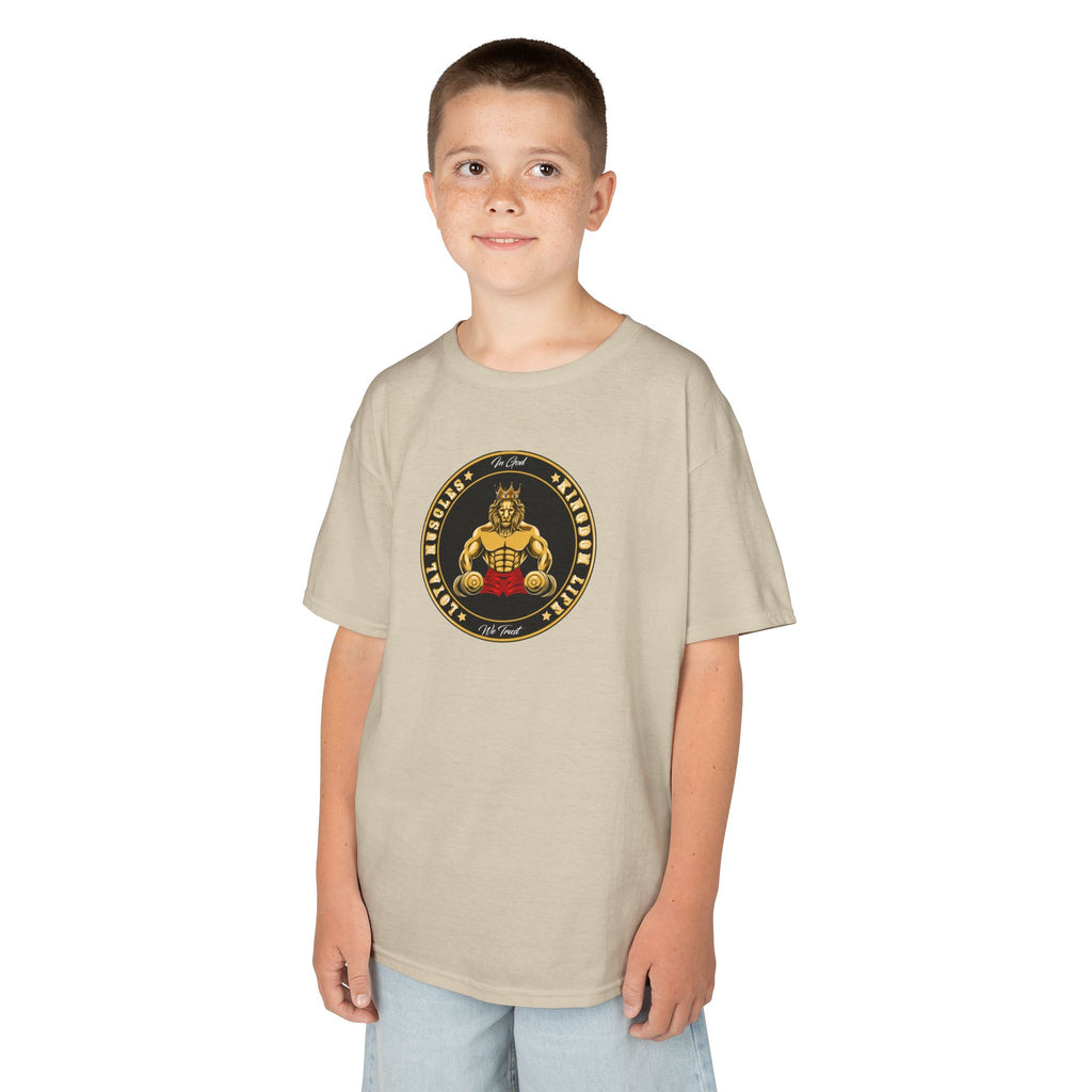  LOYAL MUSCLE LION ungdoms T-Shirt – The Original