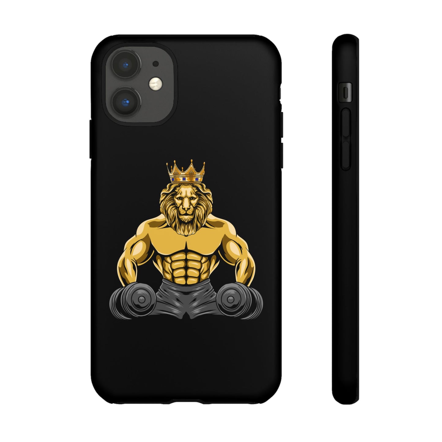 MUSCLE LION (grey) Cover