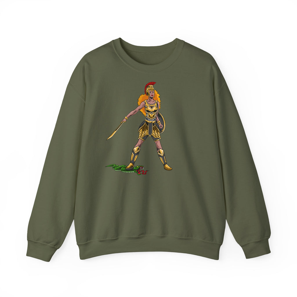 "The woman of faith" på sweatshirt