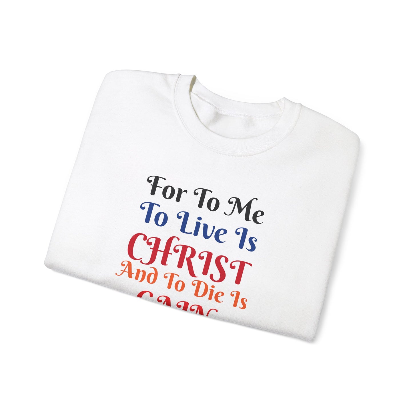 Born Again Christian Crewneck Sweatshirt - Unisex